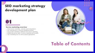 SEO Marketing Strategy Development Plan Powerpoint Presentation Slides Image Colorful