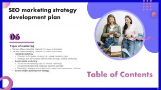 SEO Marketing Strategy Development Plan Powerpoint Presentation Slides Graphical Colorful