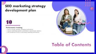 SEO Marketing Strategy Development Plan Powerpoint Presentation Slides Designed Impressive