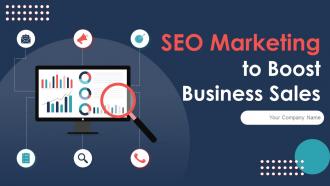 SEO Marketing To Boost Business Sales Powerpoint PPT Template Bundles DK MD