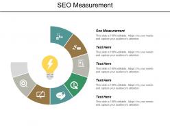 Seo measurement ppt powerpoint presentation pictures visuals cpb