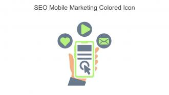 SEO Mobile Marketing Colored Icon In Powerpoint Pptx Png And Editable Eps Format