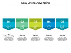 Seo online advertising ppt powerpoint presentation gallery ideas cpb