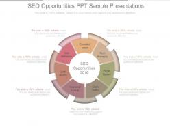 Seo opportunities ppt sample presentations