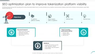 SEO Optimization Plan To Improve Tokenization Revolutionizing Investments With Asset BCT SS