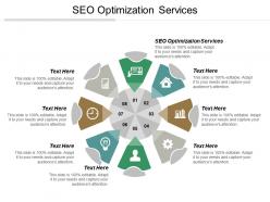 Seo optimization services ppt powerpoint presentation professional themes cpb