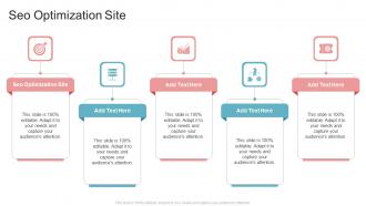 SEO Optimization Site In Powerpoint And Google Slides Cpb