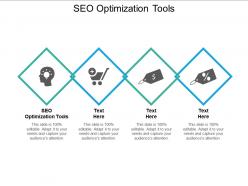 Seo optimization tools ppt powerpoint presentation infographics demonstration cpb