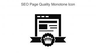 SEO Page Quality  Monotone Icon In Powerpoint Pptx Png And Editable Eps Format
