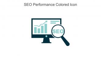 SEO Performance Colored Icon In Powerpoint Pptx Png And Editable Eps Format