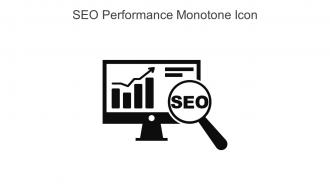 SEO Performance Monotone Icon In Powerpoint Pptx Png And Editable Eps Format
