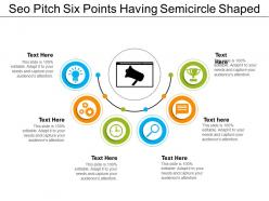 Seo pitch six points having semicircle shaped