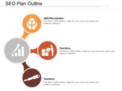 Seo plan outline ppt powerpoint presentation infographic template slide portrait cpb