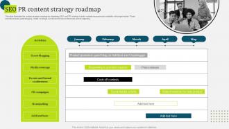 SEO PR Content Strategy Roadmap