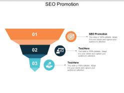 Seo promotion ppt powerpoint presentation portfolio gridlines cpb