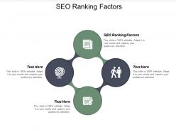 Seo ranking factors ppt powerpoint presentation icon maker cpb