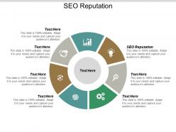 Seo reputation ppt powerpoint presentation show infographic template cpb