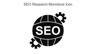 SEO Research Monotone Icon In Powerpoint Pptx Png And Editable Eps Format