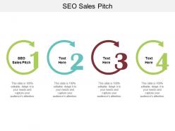Seo sales pitch ppt powerpoint presentation professional designs cpb