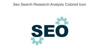 Seo Search Research Analysis Colored Icon In Powerpoint Pptx Png And Editable Eps Format