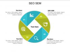 Seo sem ppt powerpoint presentation infographics example file cpb