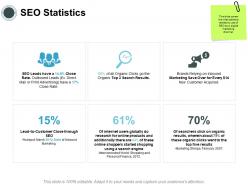 Seo statistics finance ppt powerpoint presentation layouts guide