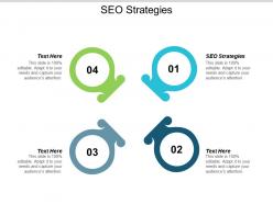 Seo strategies ppt powerpoint presentation infographic template slide cpb
