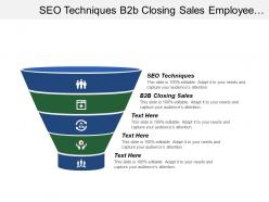 Seo techniques b2b closing sales employee performance reviews