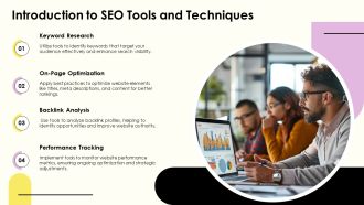 SEO Tools And Techniques Overview PPT Template AT Graphical Downloadable