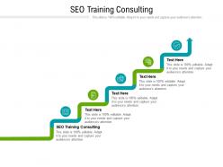 Seo training consulting ppt powerpoint presentation gallery graphic tips cpb