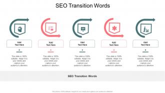 SEO Transition Words In Powerpoint And Google Slides Cpb