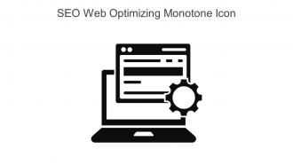 SEO Web Optimizing Monotone Icon In Powerpoint Pptx Png And Editable Eps Format