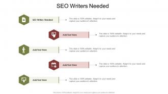 SEO Writers Needed In Powerpoint And Google Slides Cpb