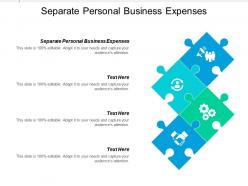 separate_personal_business_expenses_ppt_powerpoint_presentation_infographics_icon_cpb_Slide01
