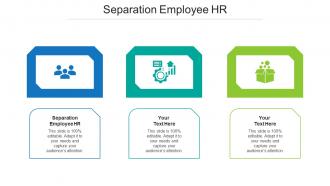 Separation Employee HR Ppt Powerpoint Presentation Icon Design Inspiration Cpb