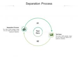 Separation process ppt powerpoint presentation infographic template outline cpb