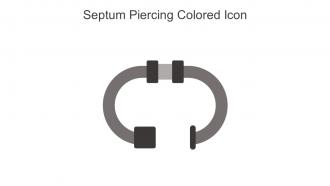 Septum Piercing Colored Icon In Powerpoint Pptx Png And Editable Eps Format