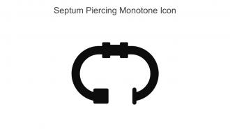Septum Piercing Monotone Icon In Powerpoint Pptx Png And Editable Eps Format