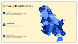 Serbia Without Kosovo PU Maps SS