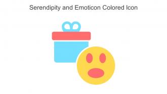 Serendipity And Emoticon Colored Icon In Powerpoint Pptx Png And Editable Eps Format