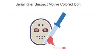 Serial Killer Suspect Motive Colored Icon In Powerpoint Pptx Png And Editable Eps Format