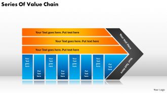 Series of value chain templates used in marketing and strategy powerpoint diagram templates graphics 712