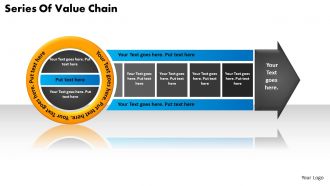 Series of value chain templates used in marketing and strategy powerpoint diagram templates graphics 712