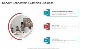 Servant Leadership Examples Business In Powerpoint And Google Slides Cpb