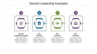 Servant leadership examples ppt powerpoint presentation ideas graphics template cpb