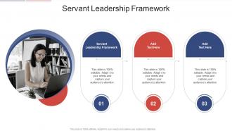 Servant Leadership Framework In Powerpoint And Google Slides Cpb