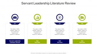 Servant Leadership Literature Review In Powerpoint And Google Slides Cpb