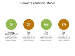 Servant leadership model ppt powerpoint presentation professional layout ideas cpb