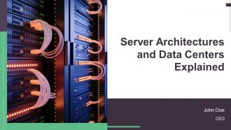 Server Architectures And Data Centers Explained PPT Outline AT