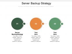 Server backup strategy ppt powerpoint presentation summary microsoft cpb